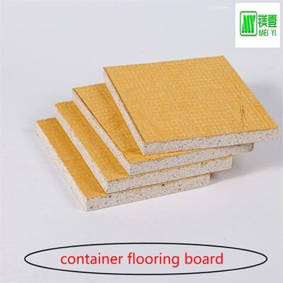 Tavola di cemento MgO a prova di fuoco da 15-24 mm per pavimenti per contenitori