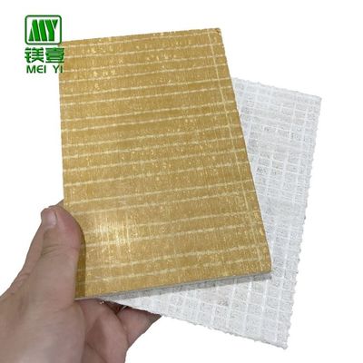 Pannello per pavimenti e pareti in MgO giallo contemporaneo da 3-30 mm 1220 * 2440 mm