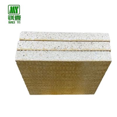 Pannello per pavimenti e pareti in MgO giallo contemporaneo da 3-30 mm 1220 * 2440 mm