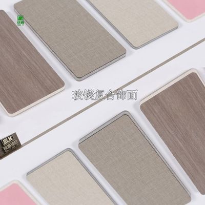 3-30 mm pannelli di pareti divisorie ignifughe con cartone MgO decorativo