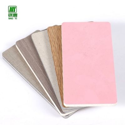 Tavola MgO laminata decorativa colorata contemporanea 1220*2440mm 1220*2745mm