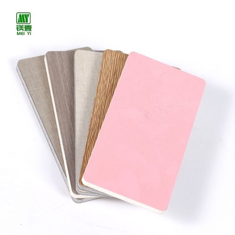 Tavole da parete MgO laminate colorate per interni contemporanei